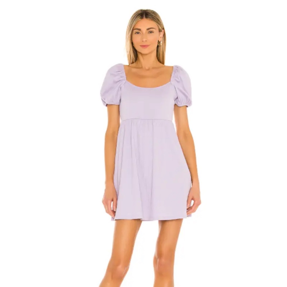 BB Dakota by Steve Madden Light Purple Cap Sleeve Dress